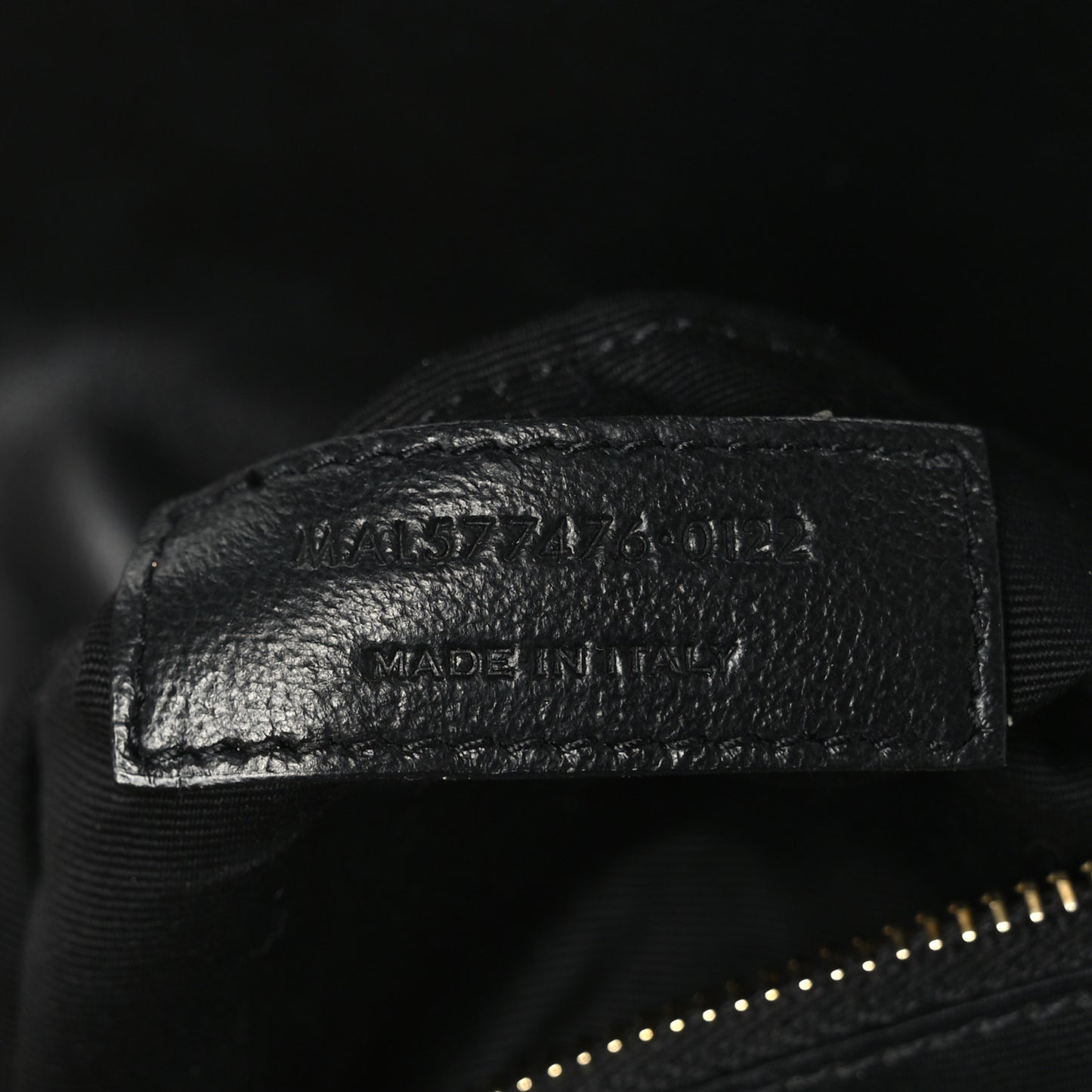 Lambskin Quilted Small Loulou Puffer Monogram Chain Satchel Black