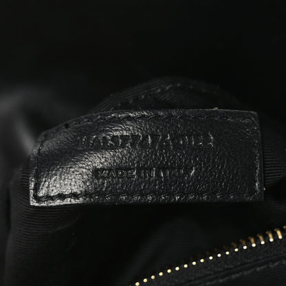 Saint Laurent Lambskin Quilted Small Loulou Puffer Monogram Chain Satchel Black 6 of 9