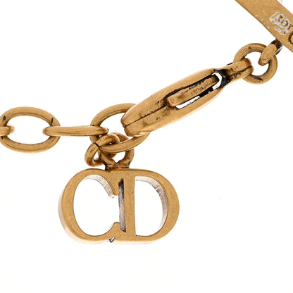 Christian Dior Metal J'Adior Choker Necklace Aged Gold 6 of 6