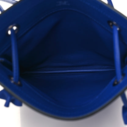 Hermes Milo Lambskin Swift Mini Aline Bleu Electrique 5 of 7