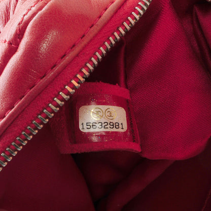 Chanel Lambskin Quilted New Mini Flap Red 9 of 9