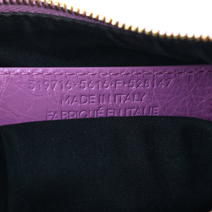 Balenciaga Agneau Giant 12 Gold Hardware Flat Crossbody Rose Berlingot 9 of 10