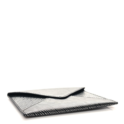 Louis Vuitton Metallic Epi Medium Kirigami Pochette Insert Platine 4 of 9