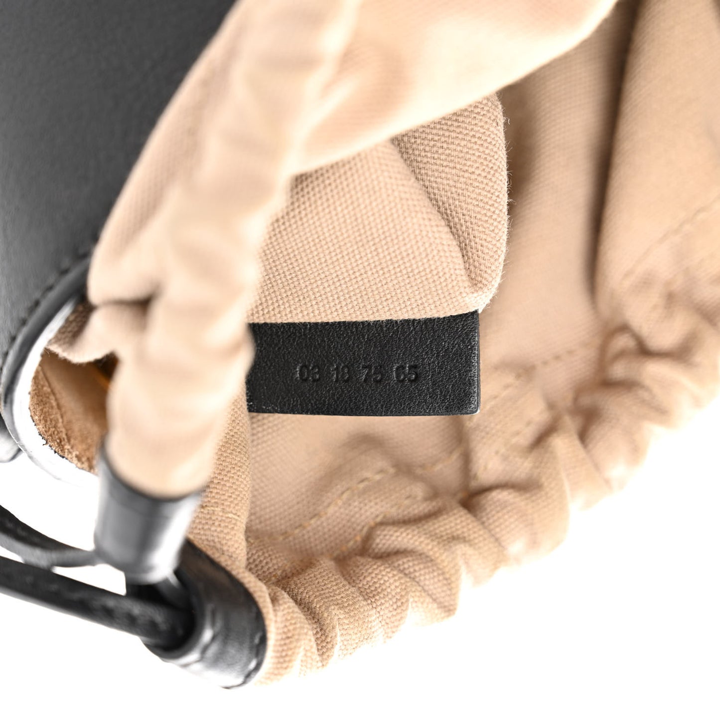 Smooth Calfskin Mini Roy Bucket Bag Black