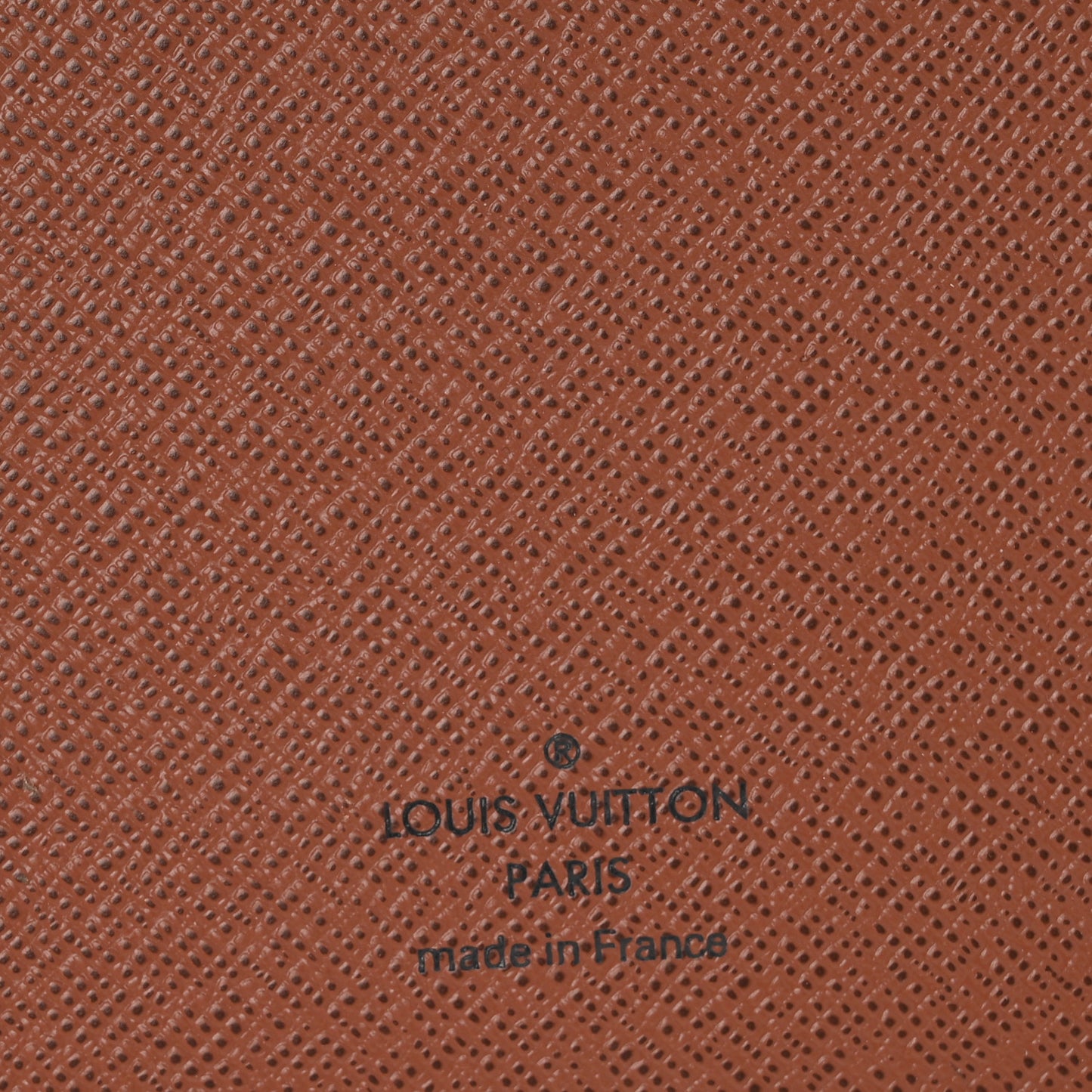 Monogram Desk Agenda Cover