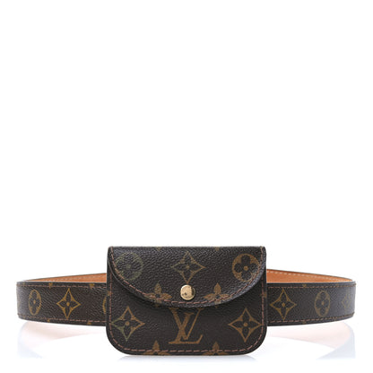 Louis Vuitton Monogram Ceinture Pochette Solo Belt 85 34 1 of 7