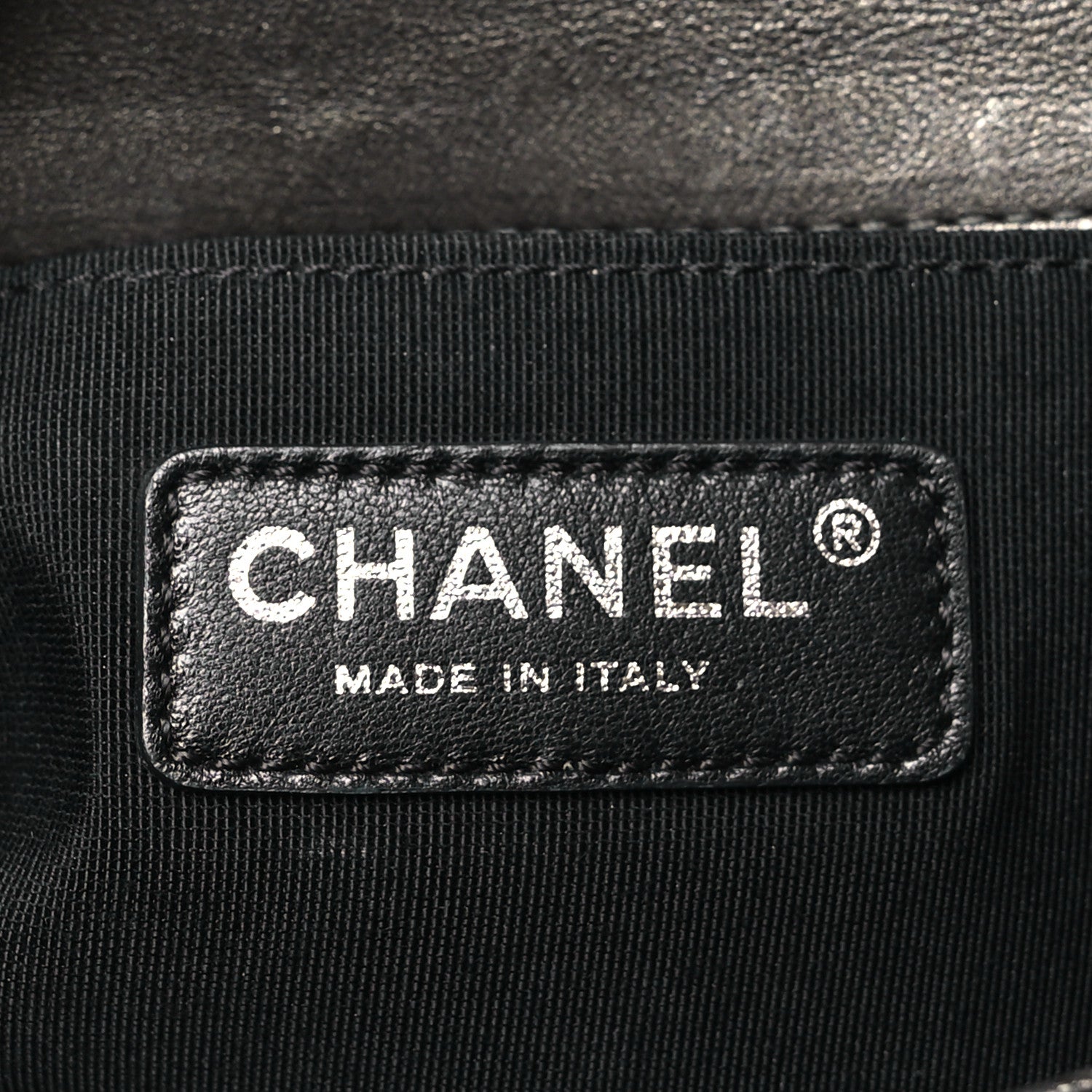 Chanel Lambskin Quilted Small Chain Mail Boy Flap Grey 6 of 10