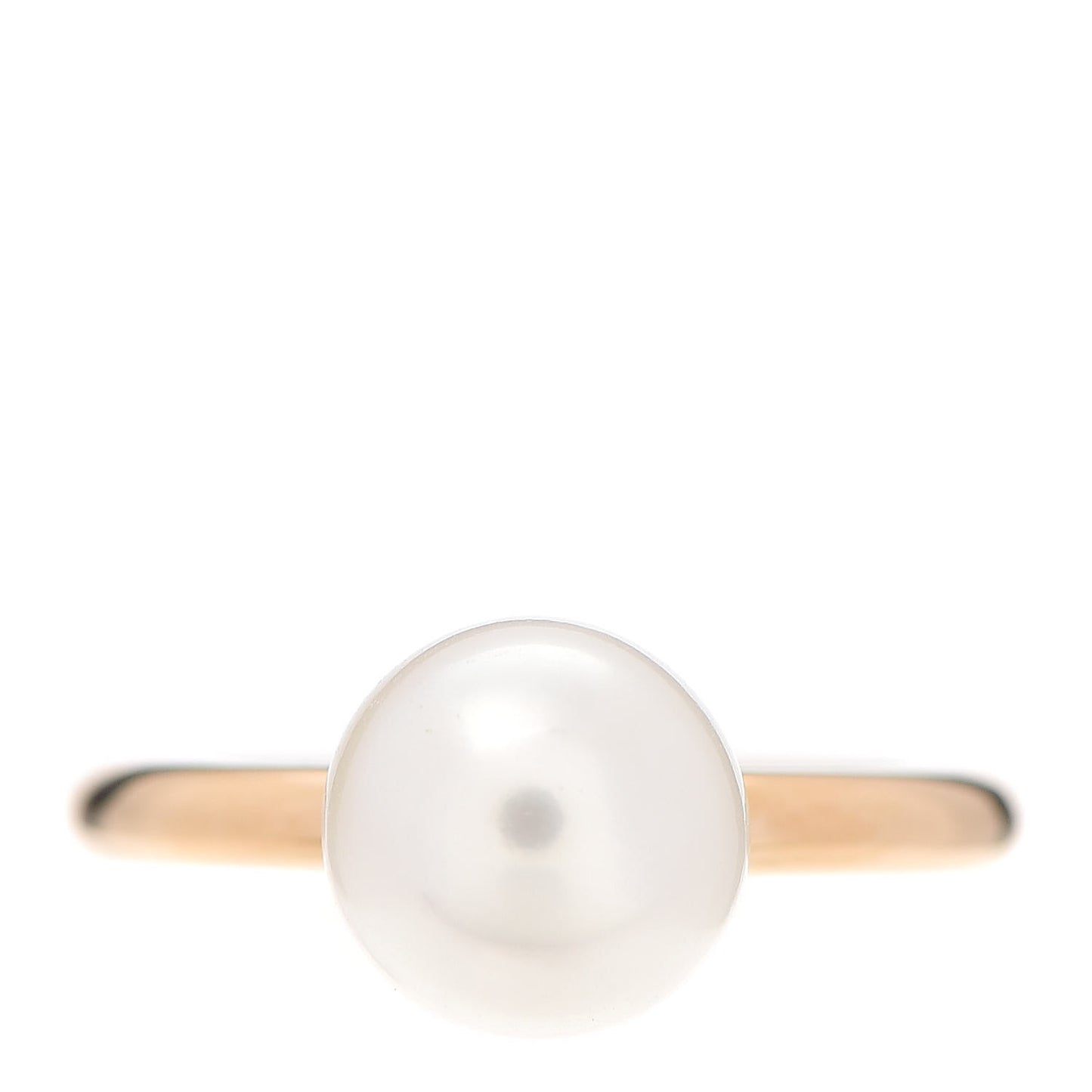 18K Rose Gold Pearl 8mm HardWear Ball Ring 47 4