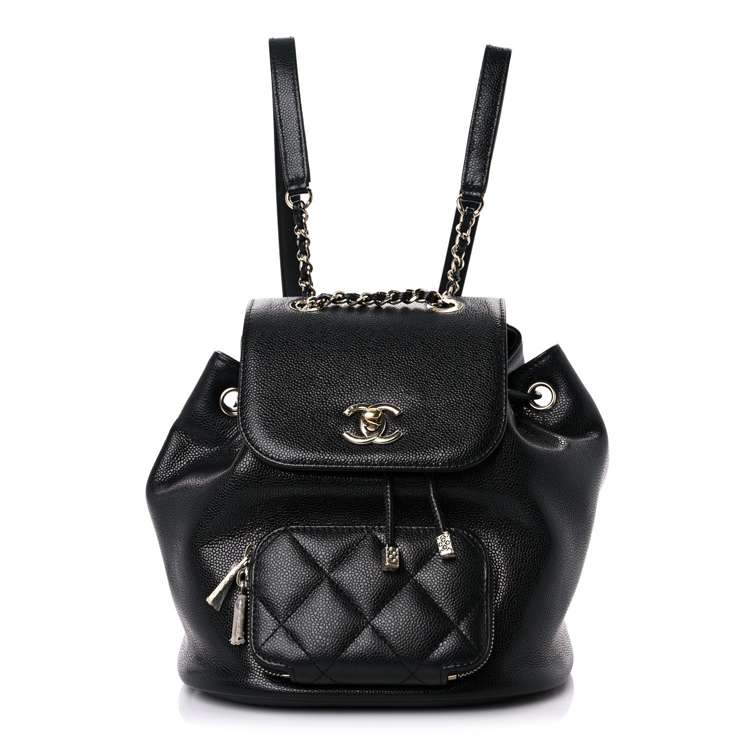 Chanel Caviar Quilted Mini Business Affinity Backpack Black 1 of 10