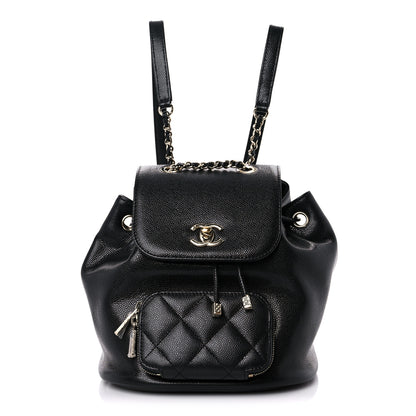 Chanel Caviar Quilted Mini Business Affinity Backpack Black 1 of 10