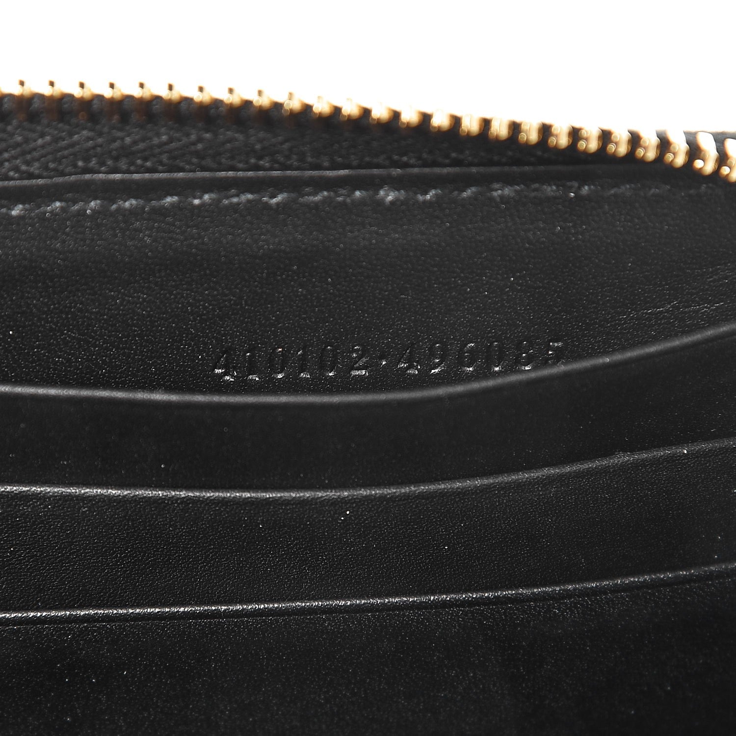 Gucci GG Supreme Monogram Bees Zip Around Wallet 7 of 8