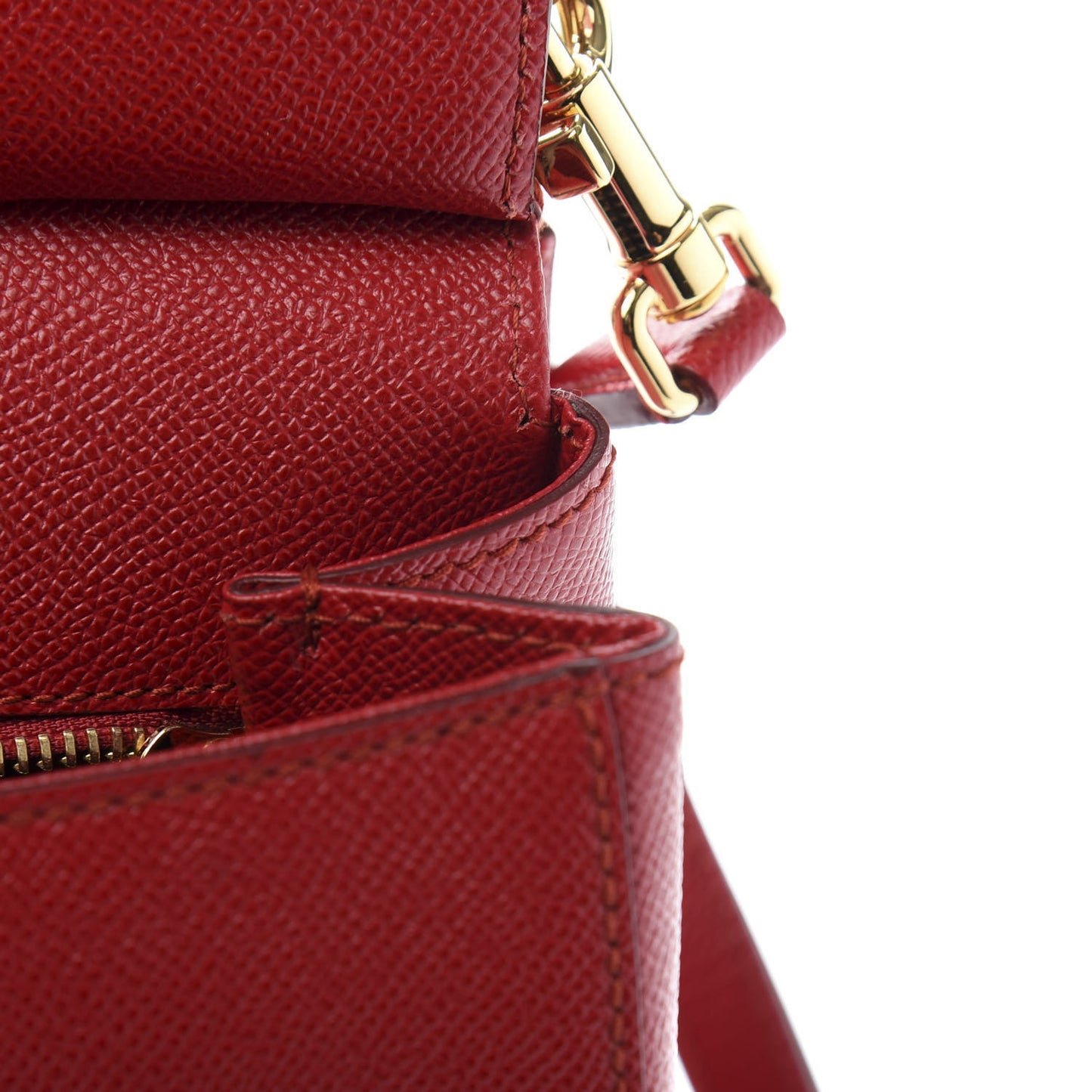 Dauphine Medium Miss Sicily Satchel Dark Red