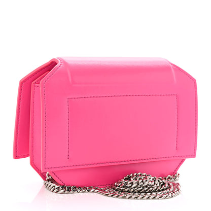 Givenchy Calfskin Bow Cut Chain Wallet Fuchsia 3 of 10