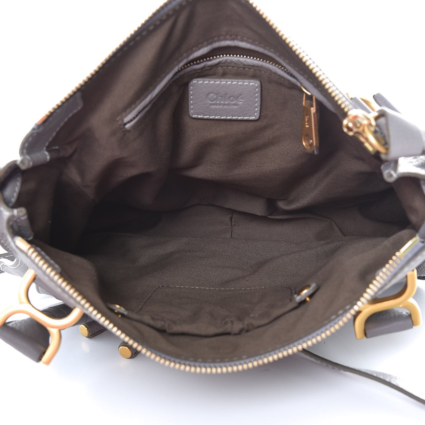 Calfskin Medium Marcie Satchel Cashmere Grey