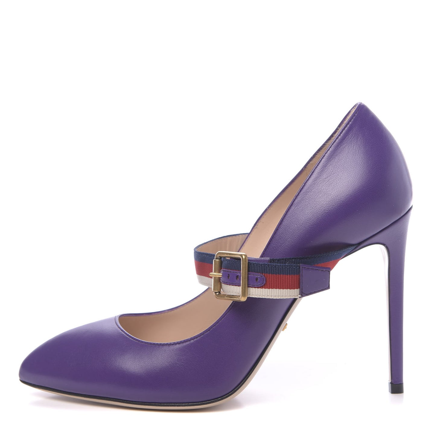 Malaga Kid Sylvie High Heel Pumps 40 Shine Purple