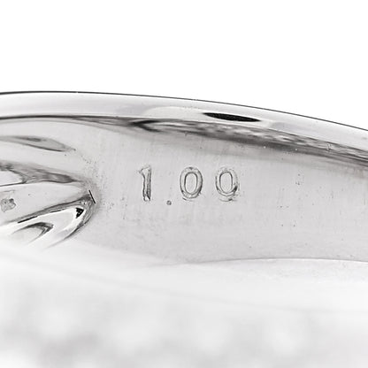 Parker & West by FASHIONPHILE 18K White Gold Diamond 1.00ctw Two Band Ring 51 5.75 5 of 5