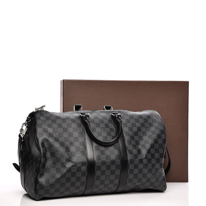 Louis Vuitton Damier Graphite Keepall Bandouliere 45 8 of 8