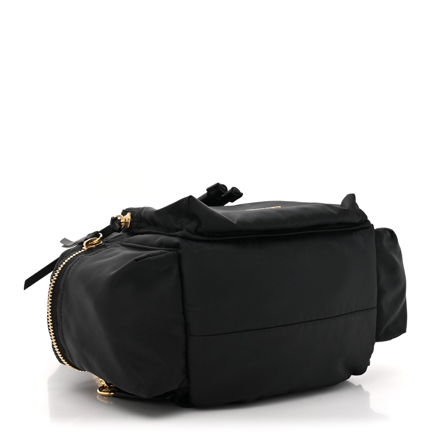 Nylon Medium Rucksack Backpack Black