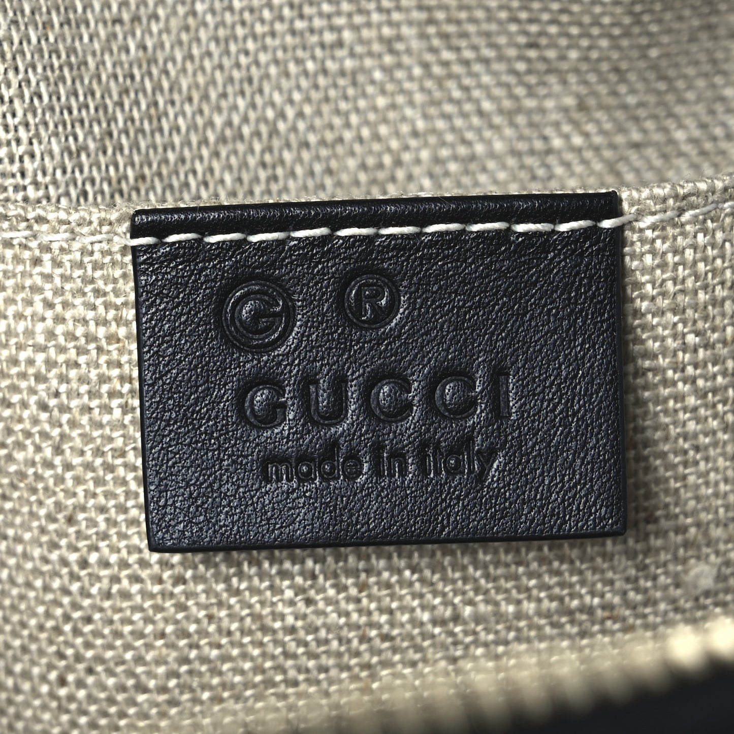 Microguccissima Mini Dome Bag Black