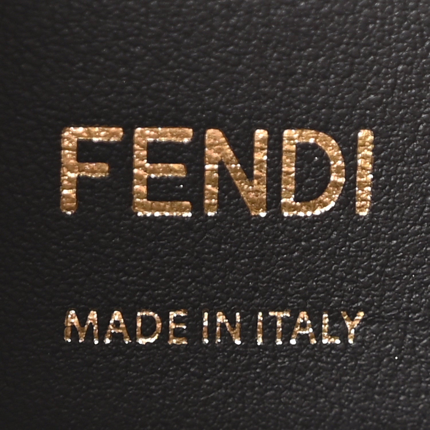 Fendi Kuban Canvas Vitello King F is Fendi FF Embroidered Mini Mon Tresor Bucket Bag Multicolor Cuoio 5 of 9