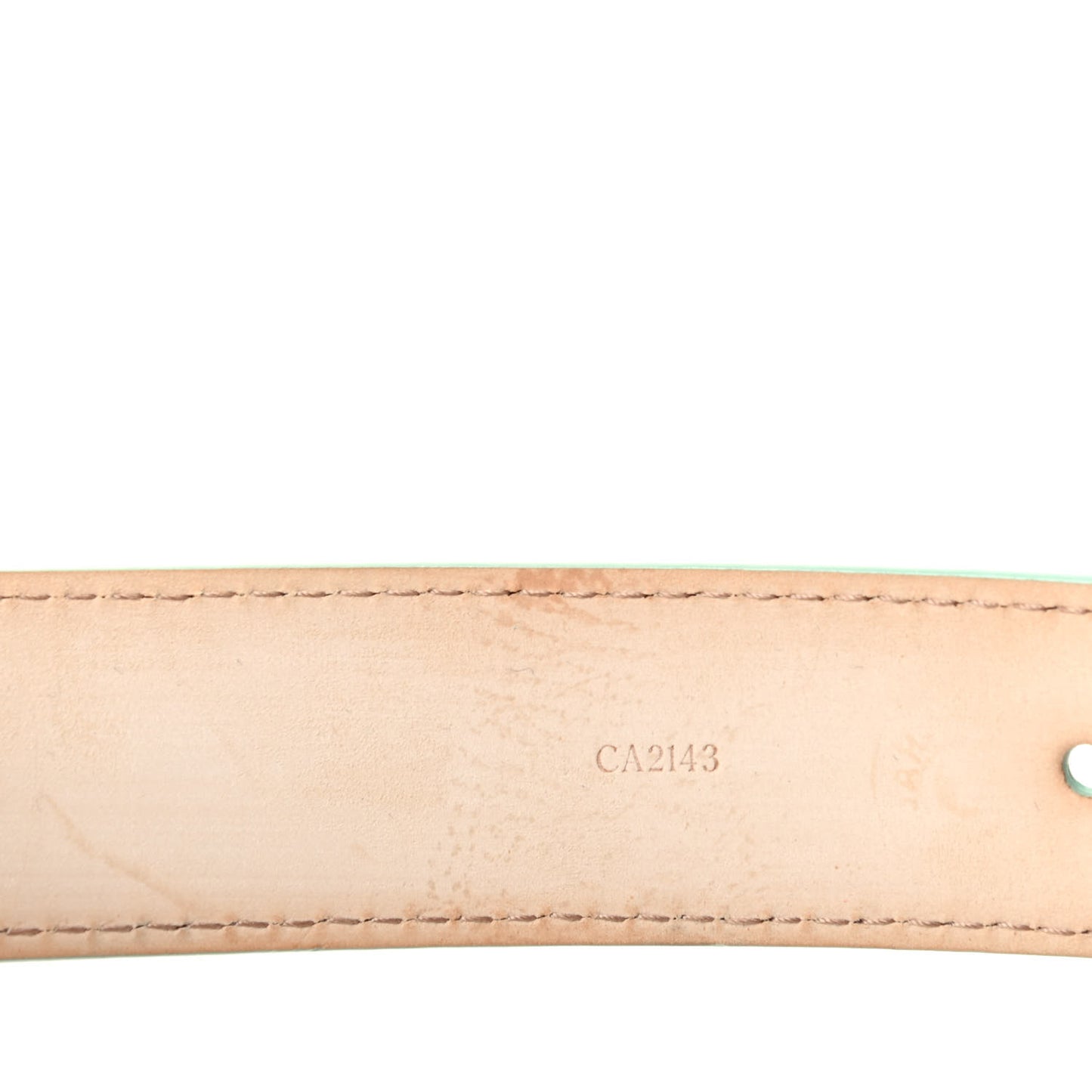 Epi Electric 40mm LV Initiales Belt 90 36 Amande