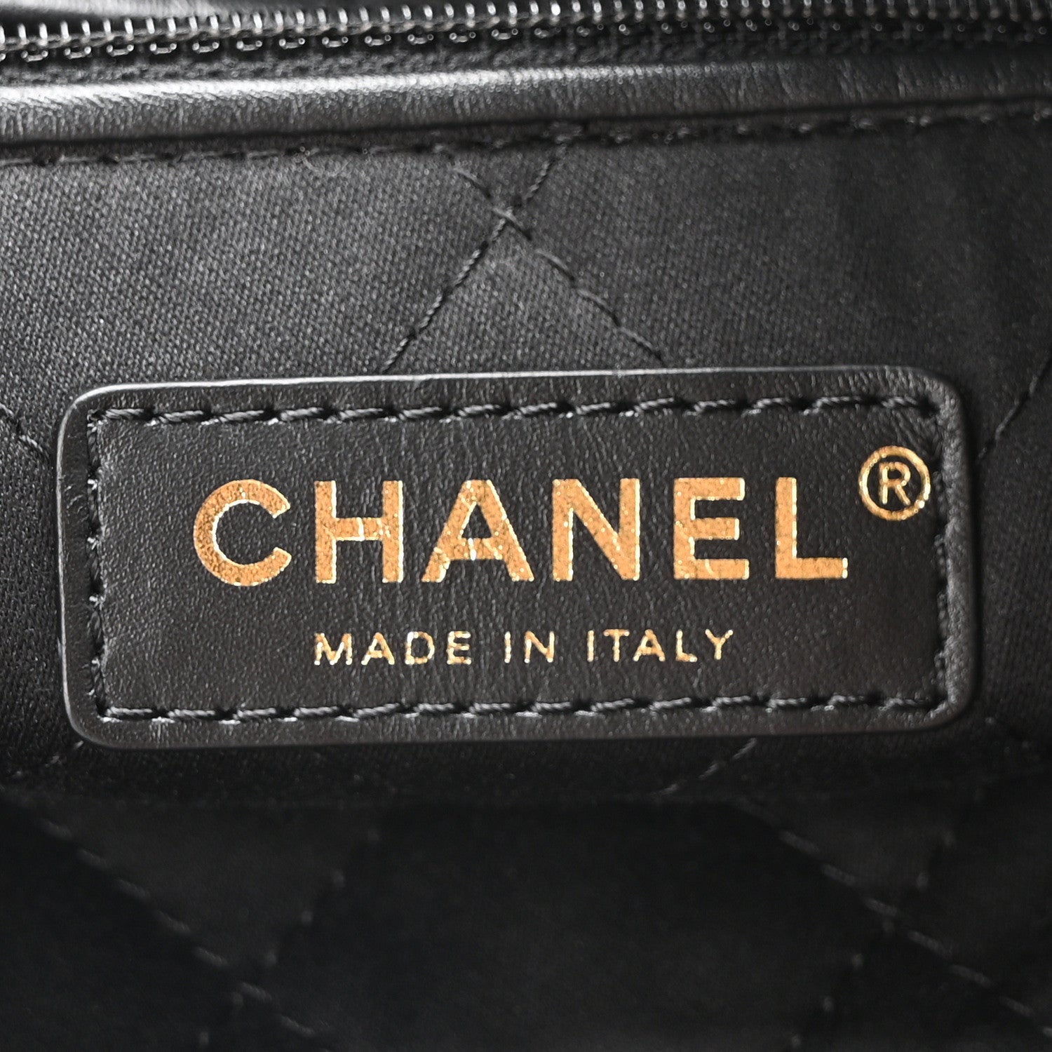 Chanel Shiny Calfskin Quilted Chanel 22 Black 7 of 11