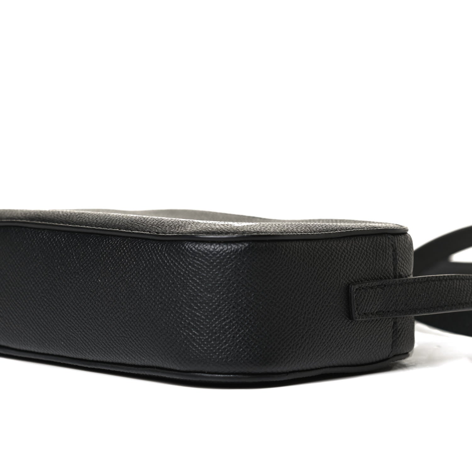 Balenciaga Signature Grained Calfskin Logo XS Ville Camera Bag Black White 6 of 10
