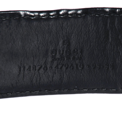 Gucci Guccissima GG Belt Black 95 38 3 of 4