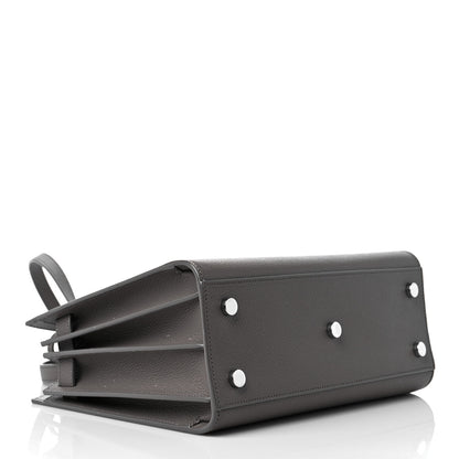 Saint Laurent Grained Calfskin Baby Sac De Jour Fog 4 of 12