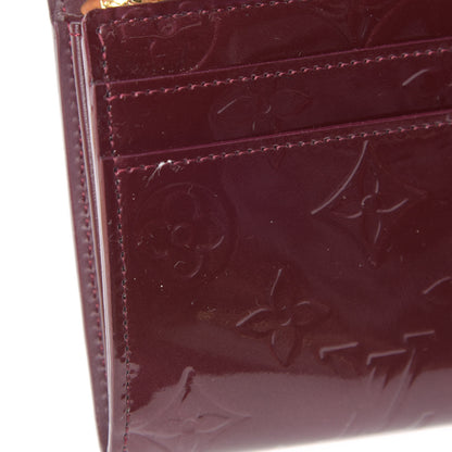Louis Vuitton Vernis Sarah Wallet Rouge Fauviste 7 of 9