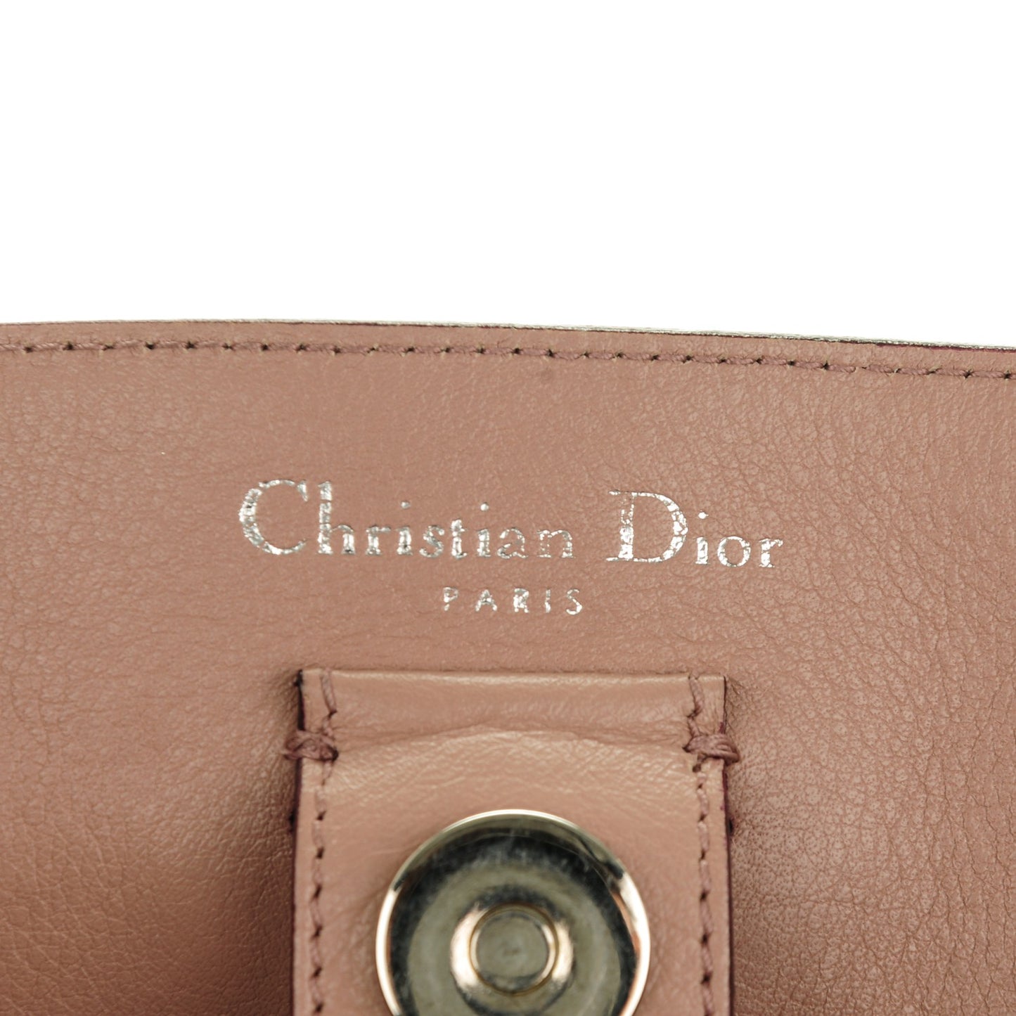 Smooth Calfskin Large Diorissimo Blue Marine