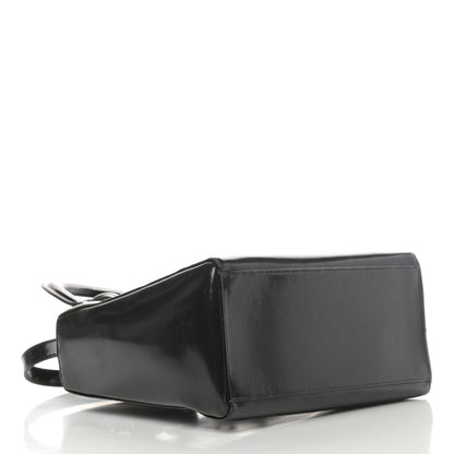 Christian Dior Glazed Calfskin Medium Lady Dior Black 4 of 15