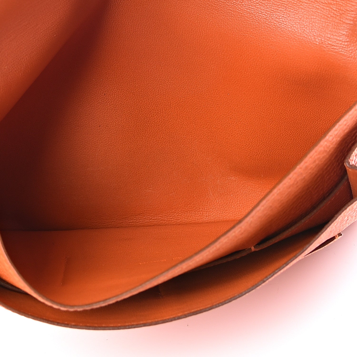 Hermes Togo Dogon Duo Wallet Orange 4 of 12