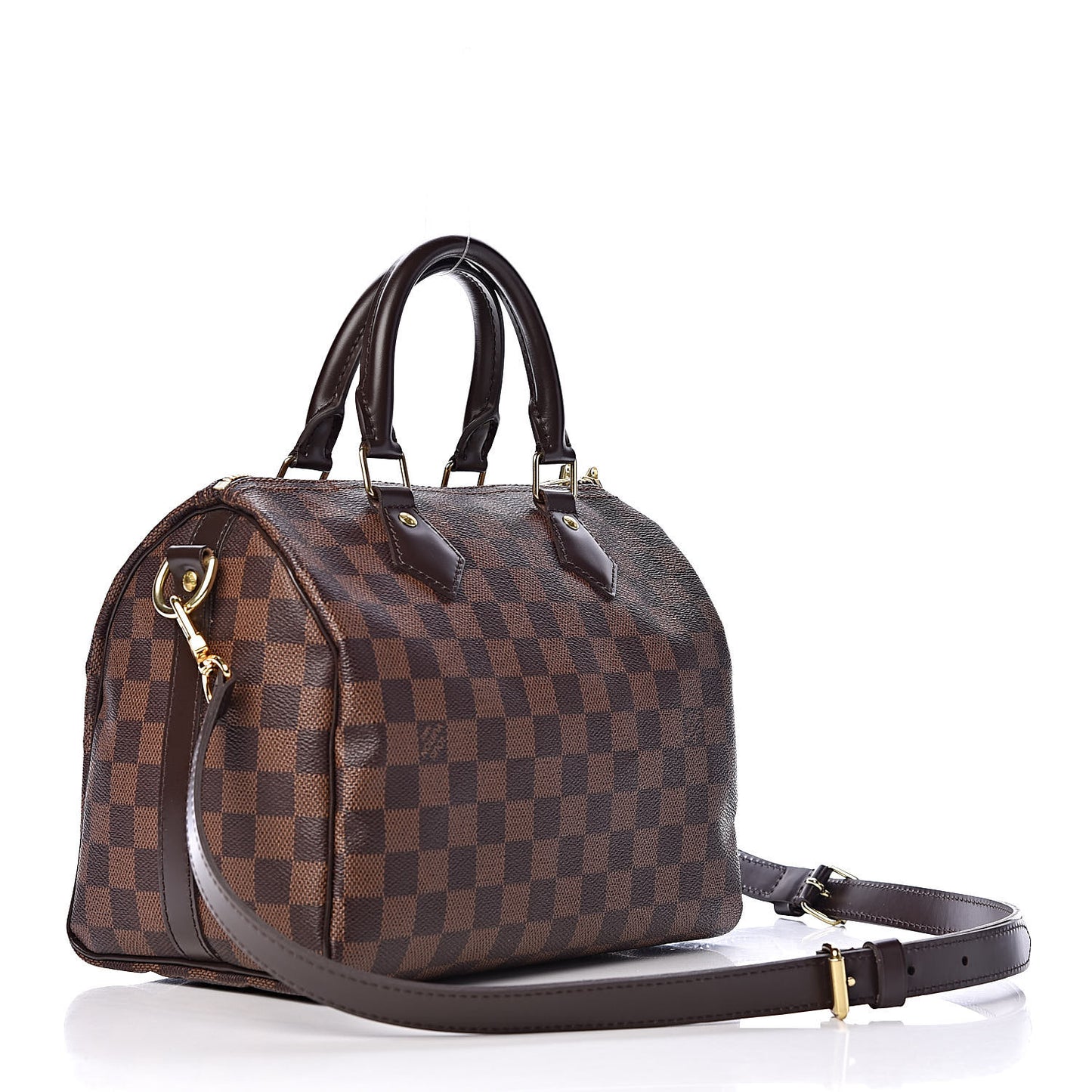 Damier Ebene Speedy Bandouliere 25