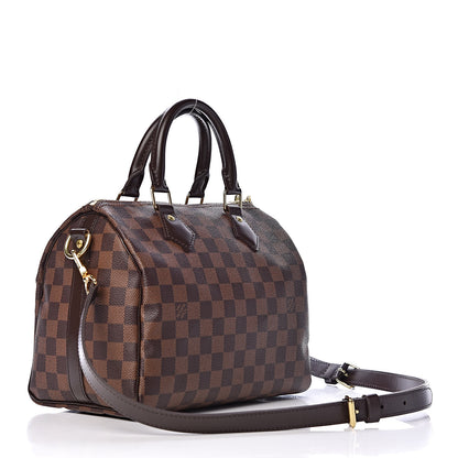 Louis Vuitton Damier Ebene Speedy Bandouliere 25 3 of 11