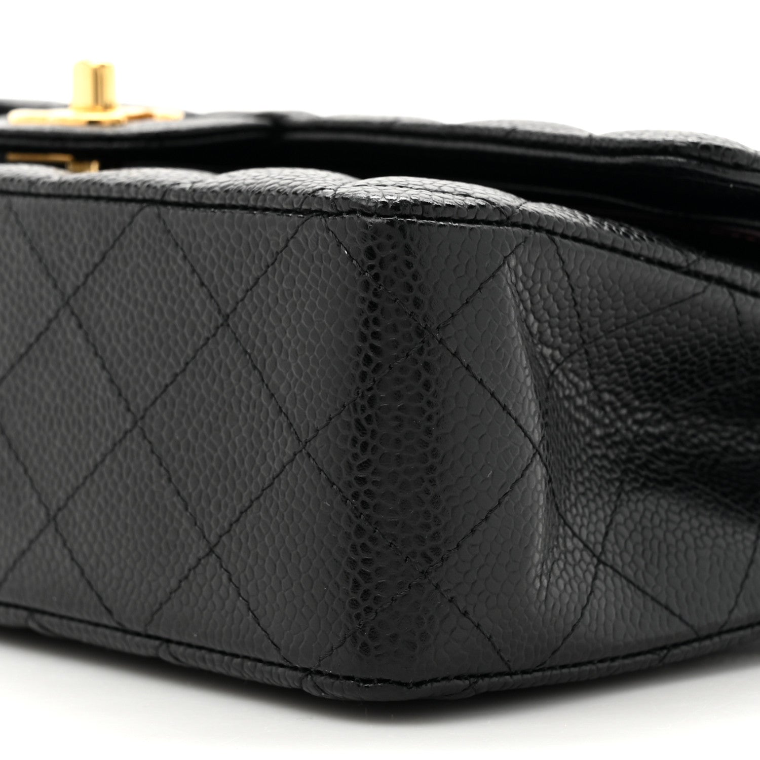 Chanel Caviar Quilted Medium Double Flap Black 9 of 11