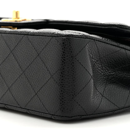 Chanel Caviar Quilted Medium Double Flap Black 9 of 11