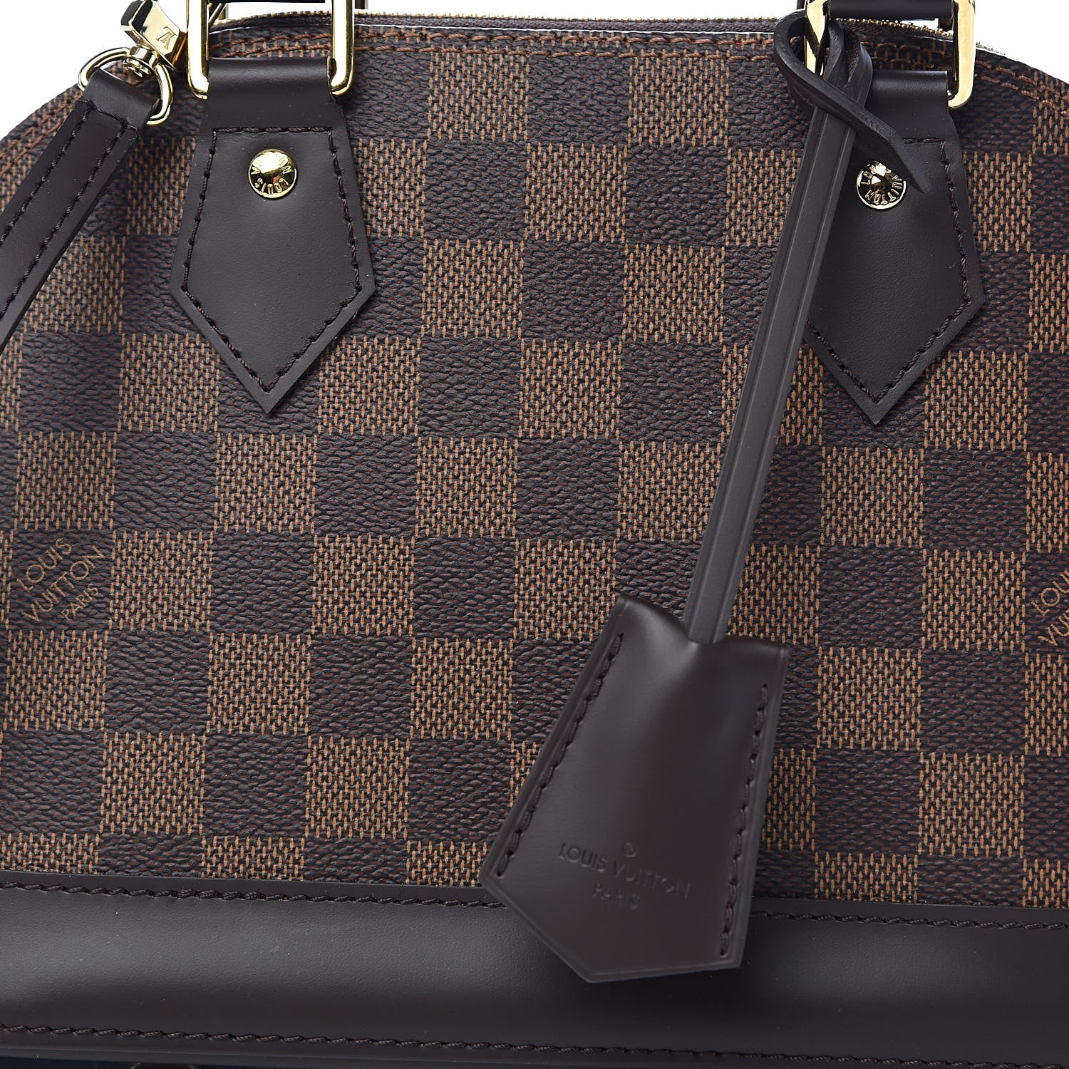 Louis Vuitton Damier Ebene Alma BB 9 of 9