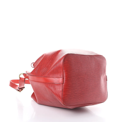 Louis Vuitton Epi Petit Noe Castillan Red 3 of 8