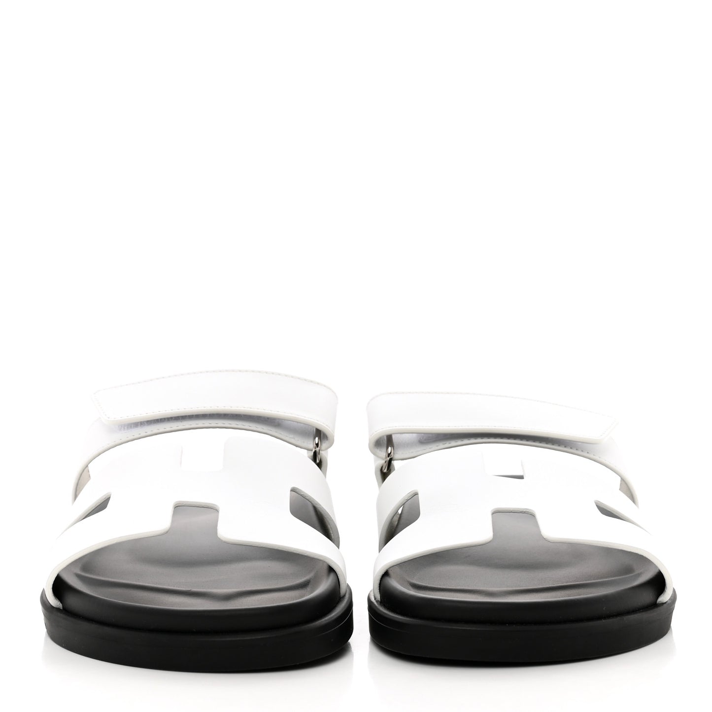Calfskin Womens Chypre Sandals 38.5 White