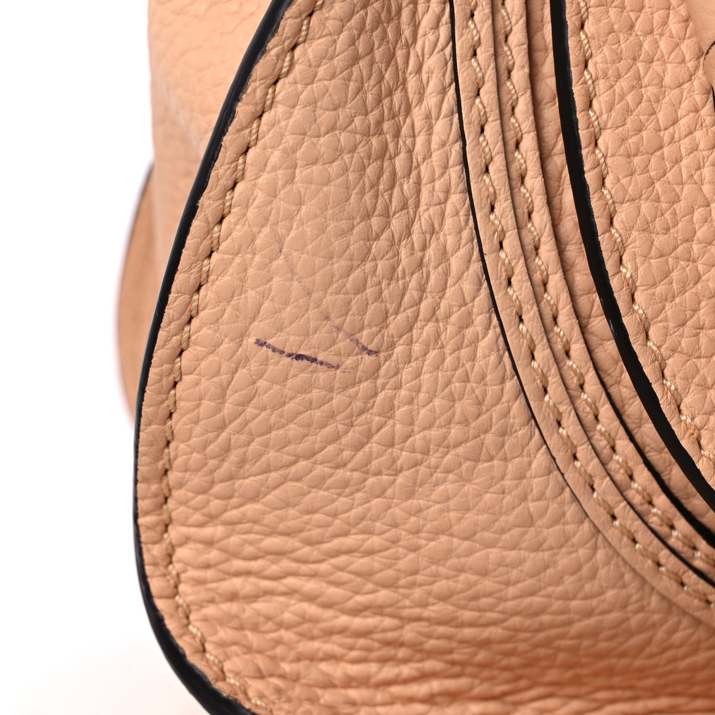 Calfskin Braided Medium Marcie Double Carry Milky Brown