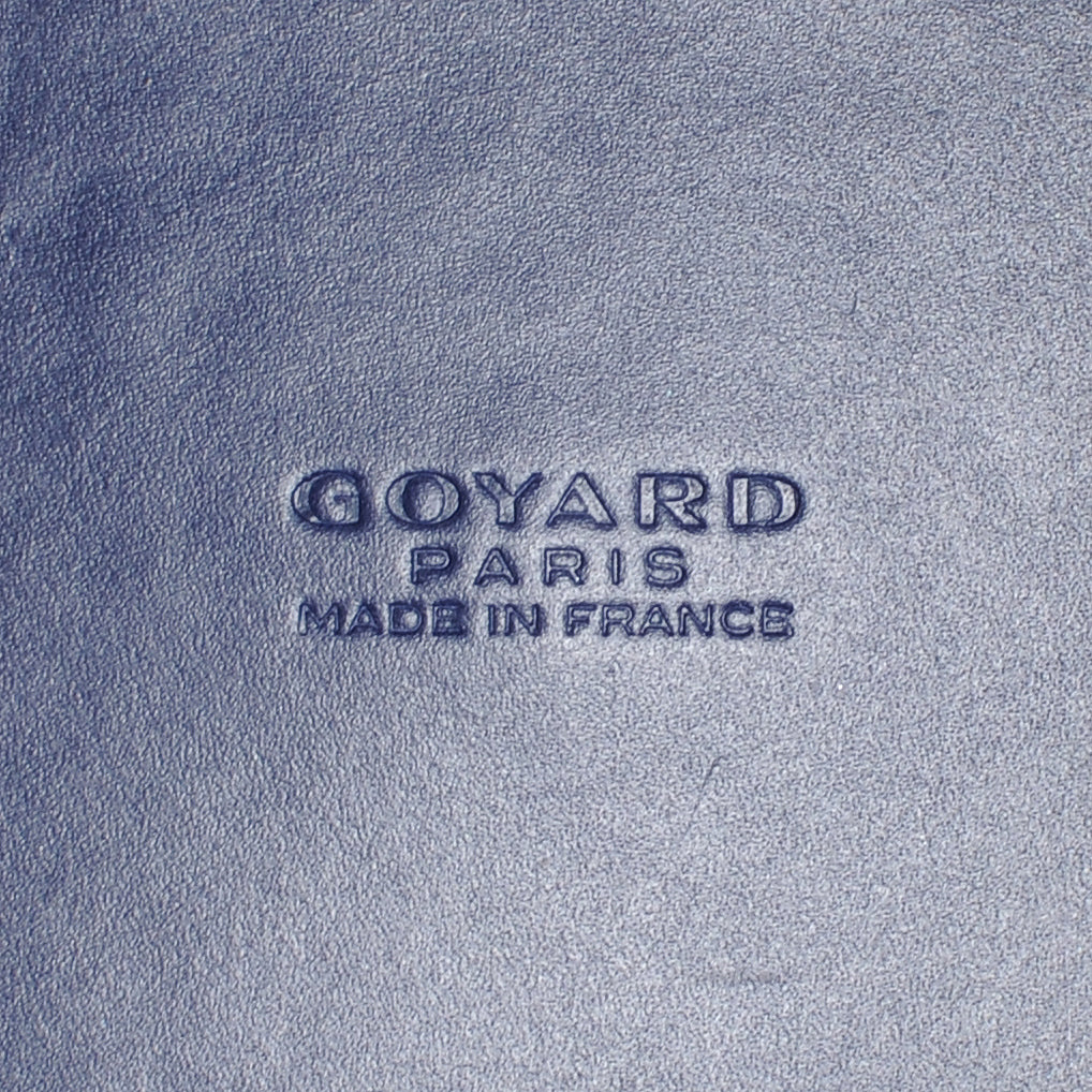 Goyardine Marquises Tote Blue