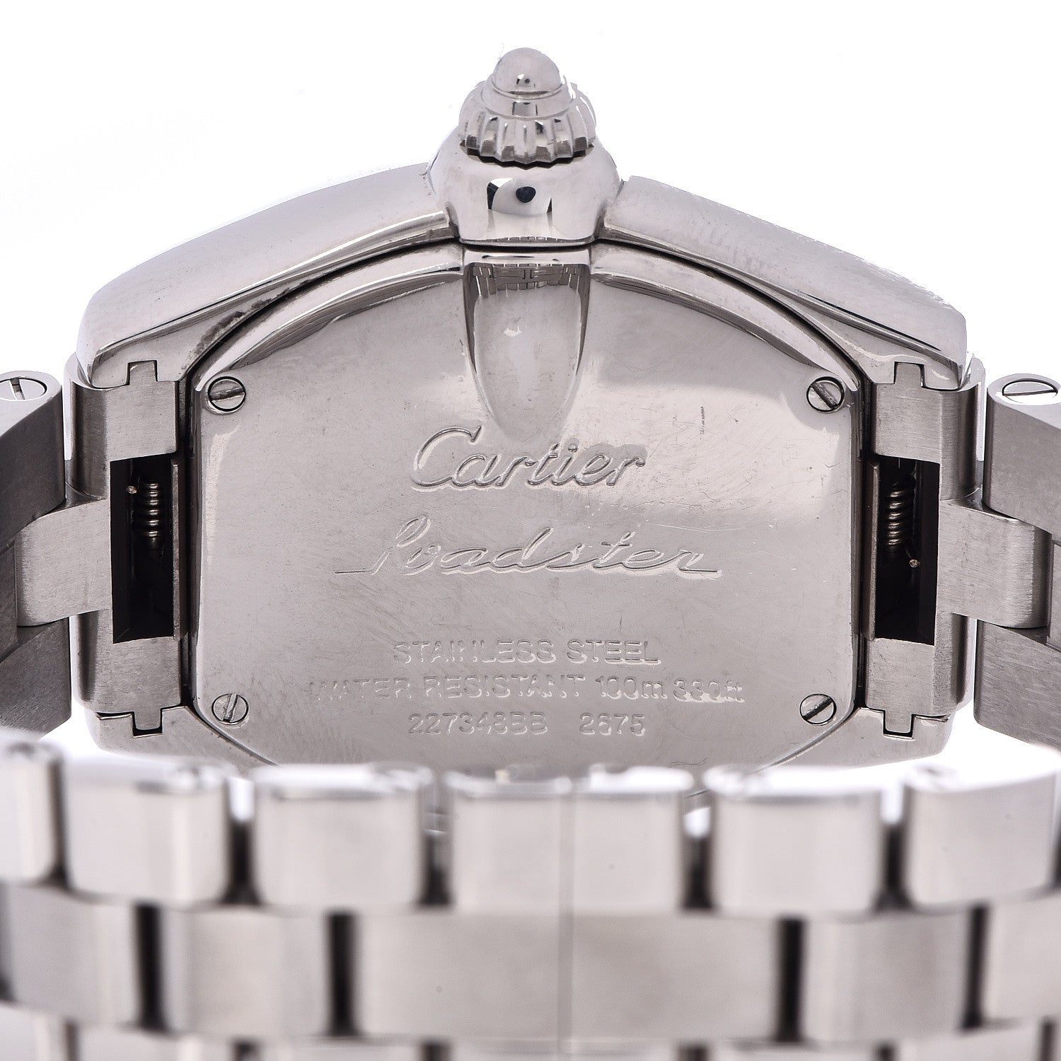 Cartier Stainless Steel 31mm Roadster Quartz Watch 5 of 5