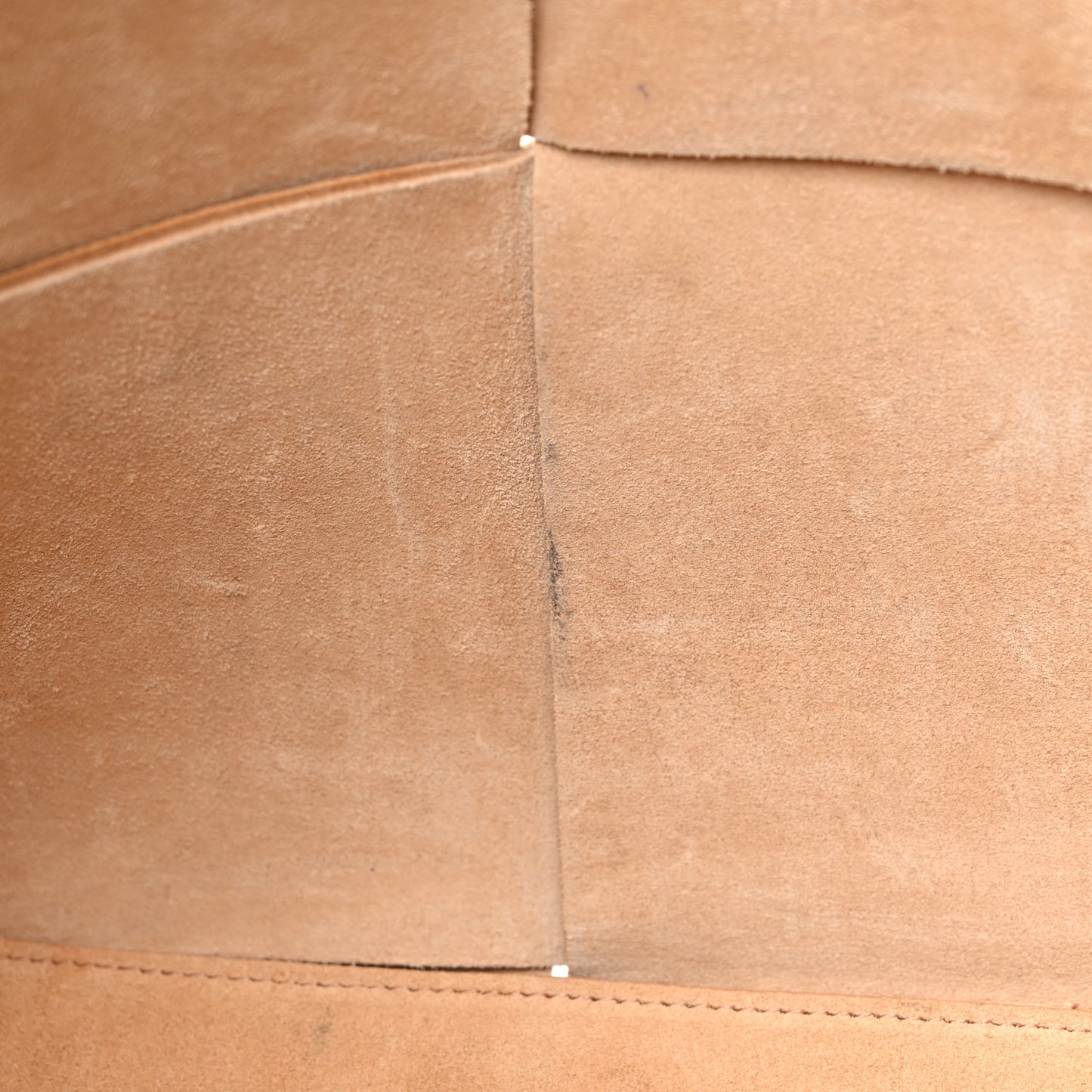 Nappa Maxi Intrecciato Medium Arco Tote Almond