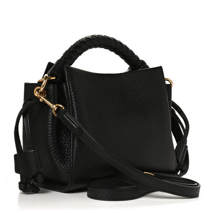 Mulberry Heavy Grain Small Iris Tote Black 3 of 10