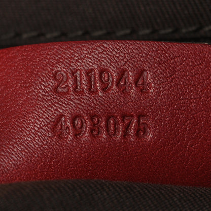Gucci Monogram Medium Sukey Tote Dark Red 7 of 11
