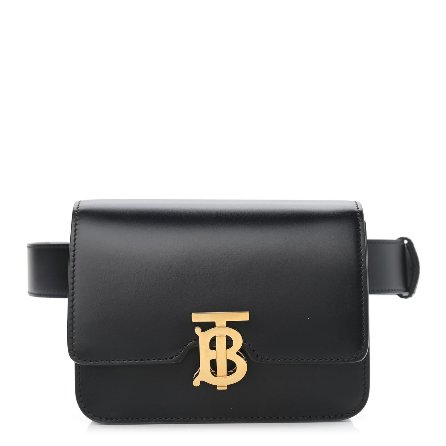 Calfskin TB Belt Bag Black