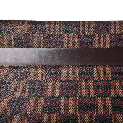 Louis Vuitton Damier Ebene Pochette Saint Louis Clutch 9 of 11