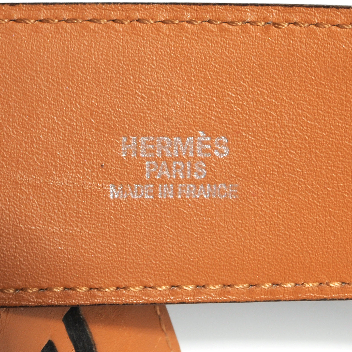 Box Leather Collier De Chien Belt Ardoise 75