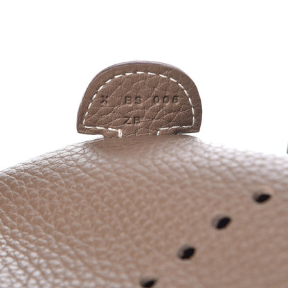 Hermes Taurillon Clemence Evelyne III PM Etoupe 7 of 8
